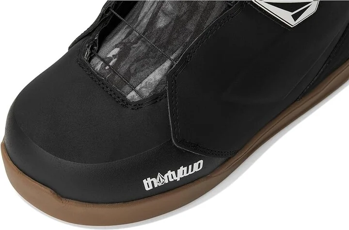 thirtytwo Lashed Double Boa W'S X Volcom Women's Snow Shoes Black/Grey/Gum : 10 M, Rubber - Image 2