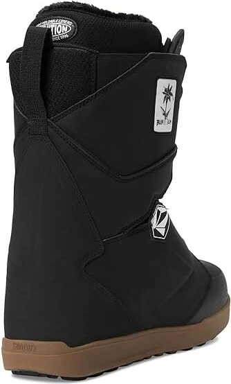 thirtytwo Lashed Double Boa W'S X Volcom Women's Snow Shoes Black/Grey/Gum : 10 M, Rubber - Image 4