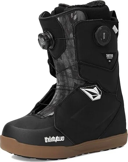 thirtytwo Lashed Double Boa W'S X Volcom Women's Snow Shoes Black/Grey/Gum : 10 M, Rubber - Image 5