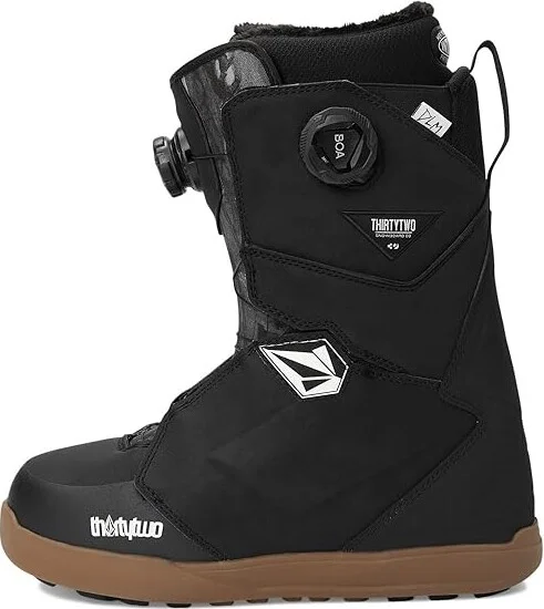 thirtytwo Lashed Double Boa W'S X Volcom Women's Snow Shoes Black/Grey/Gum : 10 M, Rubber - Image 6