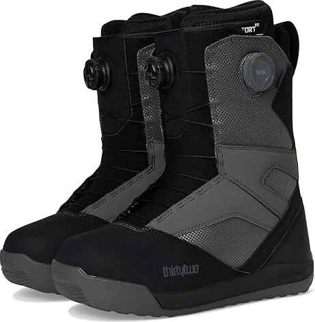thirtytwo Stw Double Boa '24 Men's Snow Shoes Black/Charcoal : 11.5 D - Medium
