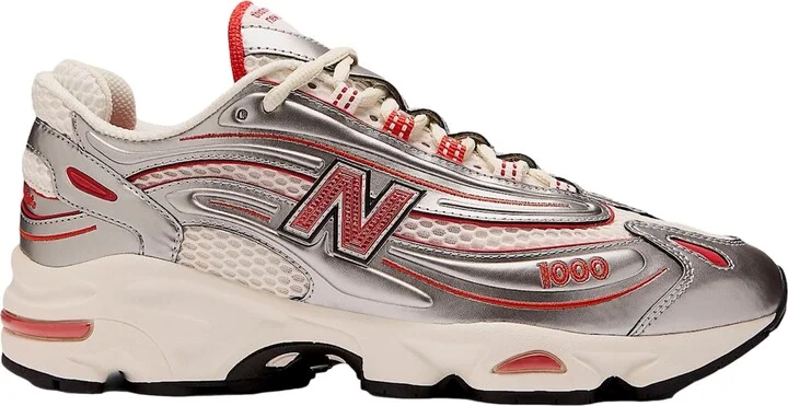 Thisisneverthat x New Balance 1000 Metallic Silver / Orange M1000TI Men's