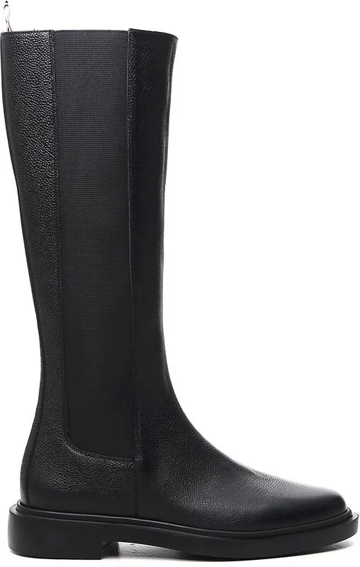 Thom Browne 4-Bar Knee Length Chelsea Boots