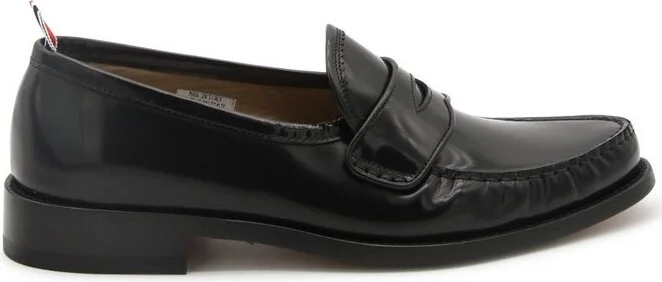 Thom Browne Almond Toe Penny-Slot Loafers