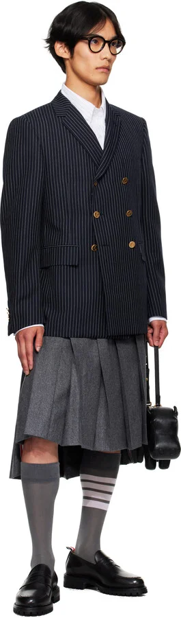 Thom Browne Black Classic Penny Loafers - Image 5