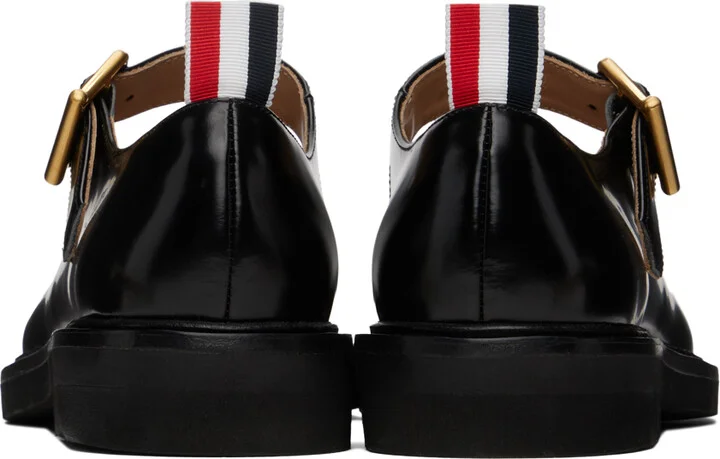 Thom Browne Black Micro Sole Thom John Loafers - Image 2