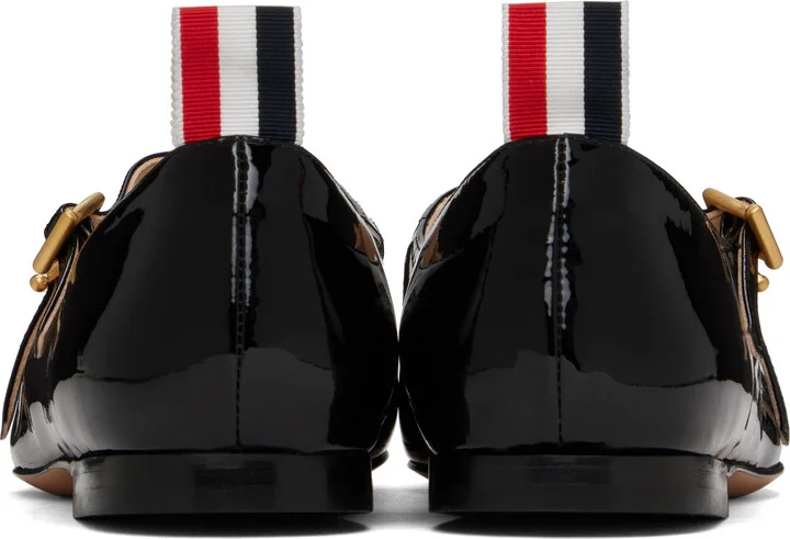 Thom Browne Black Thom John Ballerina Flats - Image 2
