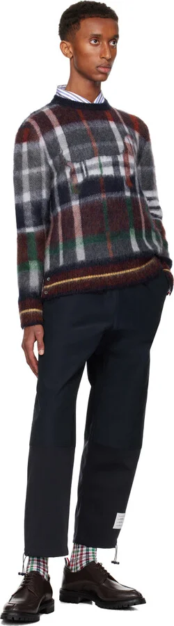 Thom Browne Brown Commando Sole Apron Stitch Derbys - Image 5