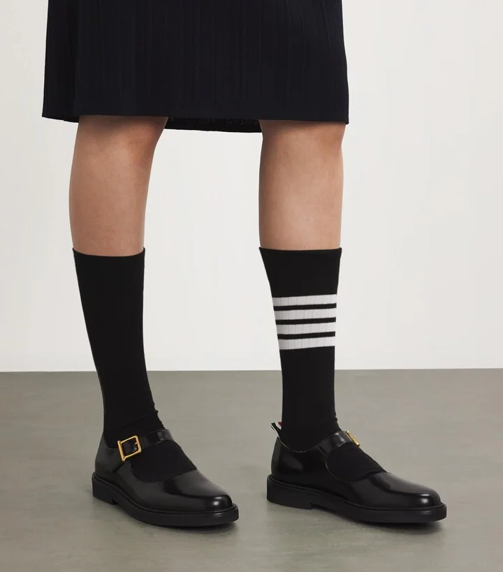 Thom Browne Calf Leather Spazzolato Thom John Shoes - Image 2