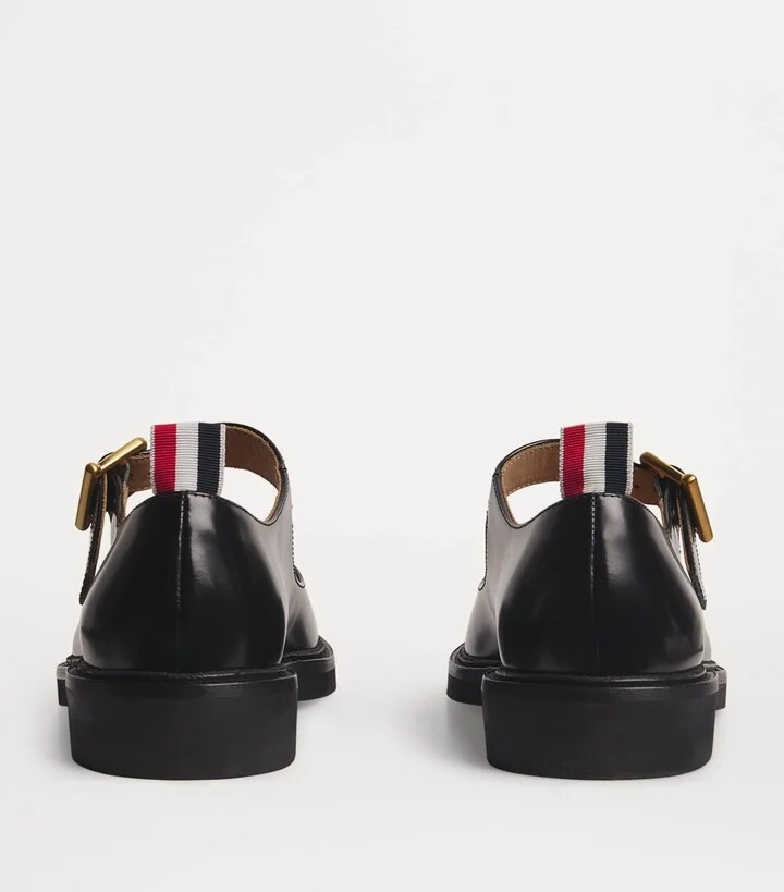Thom Browne Calf Leather Spazzolato Thom John Shoes - Image 4