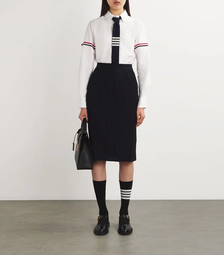 Thom Browne Calf Leather Spazzolato Thom John Shoes - Image 6