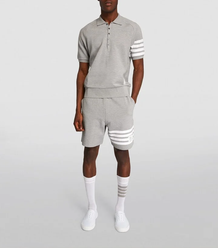 Thom Browne Canvas Vulcanized Heritage Sneakers - Image 5