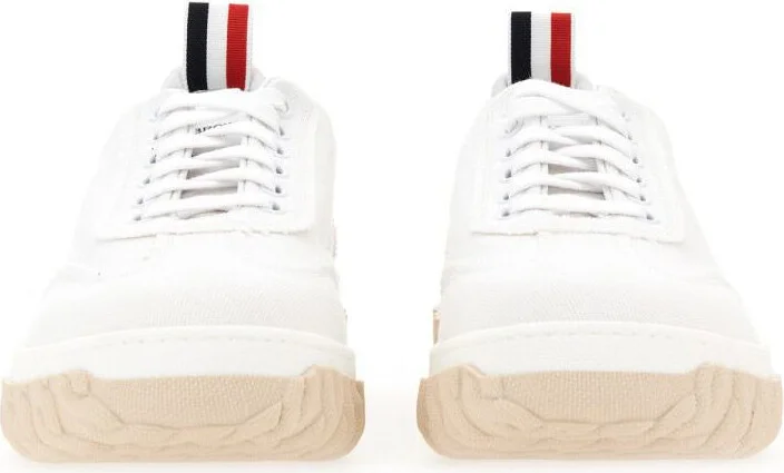 Thom Browne Cotton Canvas Sneaker - Image 4