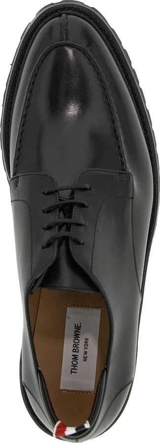 THOM BROWNE Derby Apron Stitch in pelle liscia - Image 3