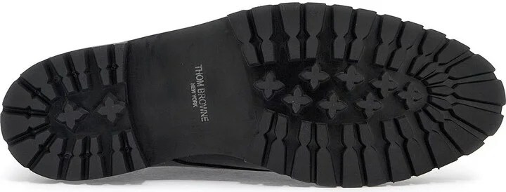 THOM BROWNE Derby Apron Stitch in pelle liscia - Image 5
