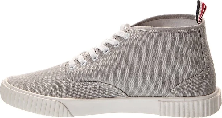 Thom Browne Heritage Mid-Top Canvas Sneaker - Image 2