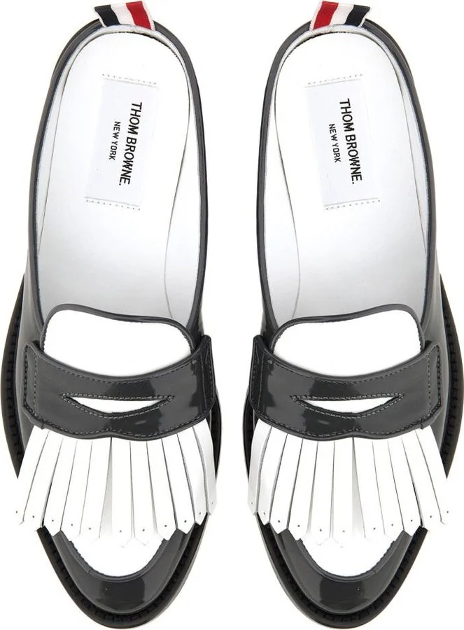 Thom Browne Kilt Varsity Penny Loafer - Image 2