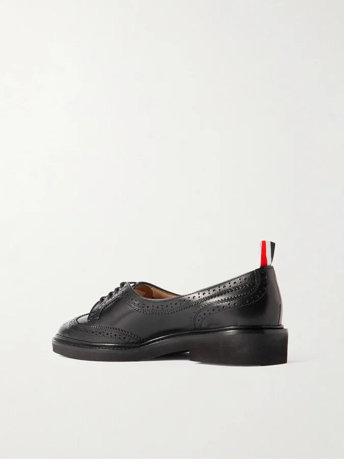 Thom Browne - Leather Brogues - Black - Image 3