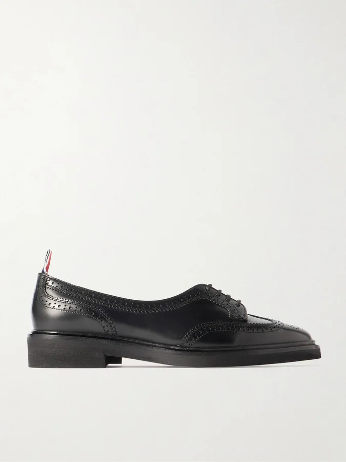 Thom Browne - Leather Brogues - Black