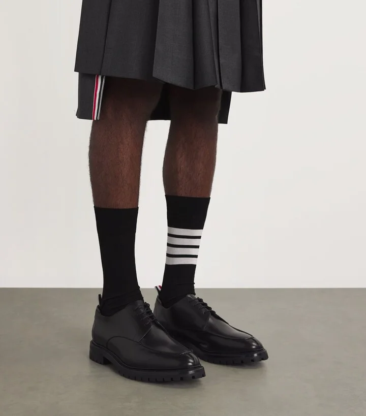 Thom Browne Leather Commmando Derby Shoes - Image 2