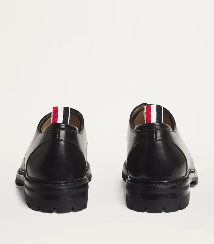 Thom Browne Leather Commmando Derby Shoes - Image 4