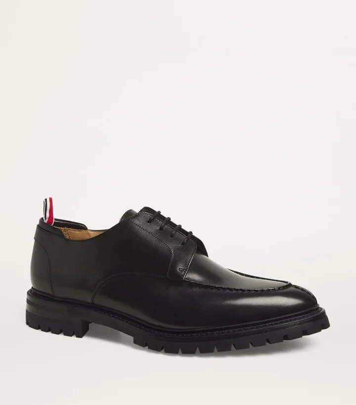 Thom Browne Leather Commmando Derby Shoes - Image 5