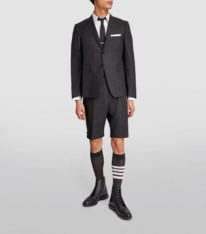 Thom Browne Leather Lace-Up Boots - Image 4