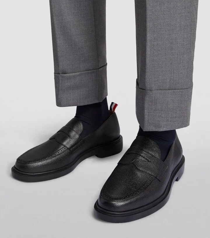 Thom Browne Leather Loafers - Image 5