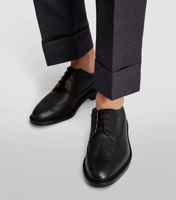 Thom Browne Leather Longwing Brogues - Image 6