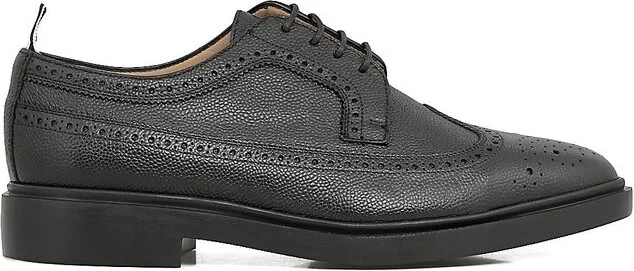 Thom Browne Longwing Almond-Toe Derby Shoes