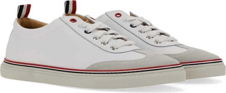 Thom Browne Low-Top Leather Sneaker - Image 2
