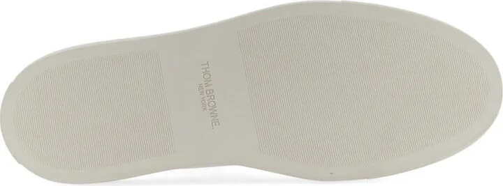 Thom Browne Low-Top Leather Sneaker - Image 5