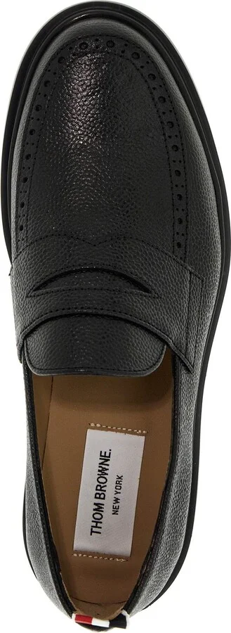 THOM BROWNE Mocassini in pelle marmellata - Image 3