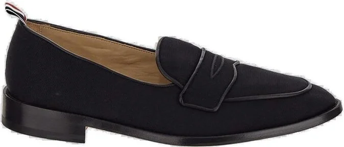 Thom Browne Pointed-Toe Slip-On Loafers