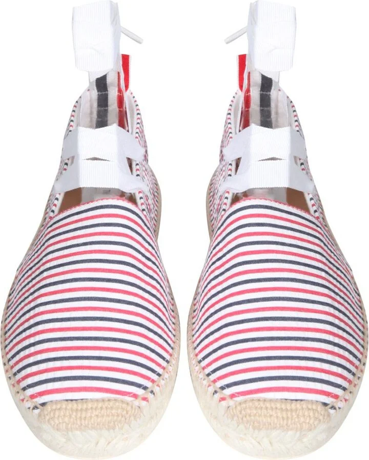 Thom Browne Seersucker Cotton Espadrilles - Image 2