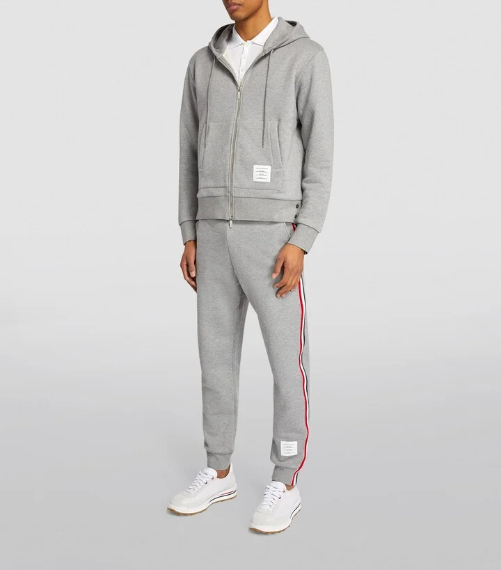 Thom Browne Suede-Trim Technical Tricolour Sneakers - Image 6
