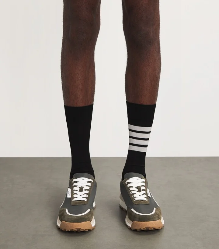 Thom Browne Tech Nylon Alumni Sneakers - Image 2