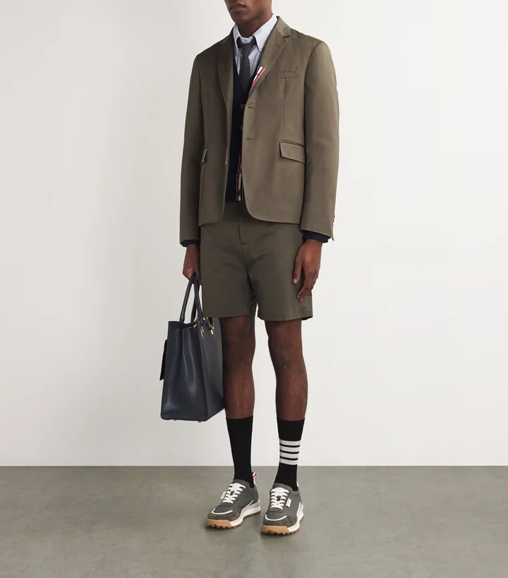 Thom Browne Tech Nylon Alumni Sneakers - Image 6