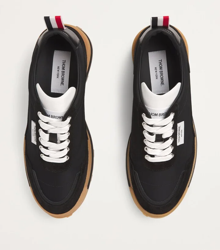 Thom Browne Tech Nylon Alumni Sneakers - Image 3