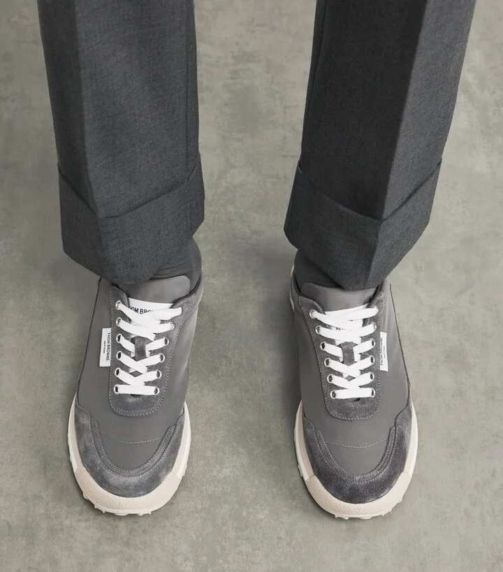 Thom Browne Tech Nylon Alumni Sneakers - Image 2