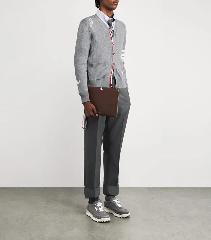 Thom Browne Tech Nylon Alumni Sneakers - Image 6