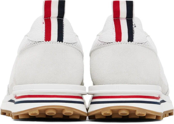 Thom Browne White Nylon Tech Sneakers - Image 2