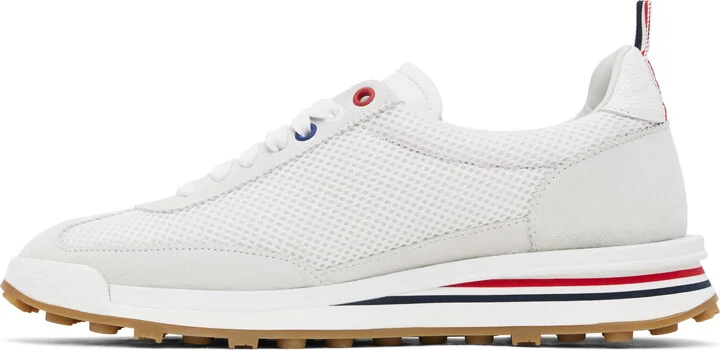 Thom Browne White Nylon Tech Sneakers - Image 3