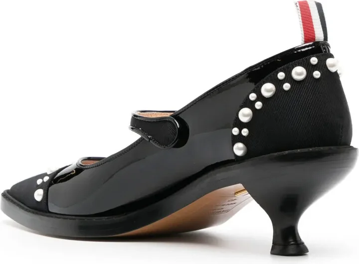 Thom John 70mm pearl-detail pumps - Image 3