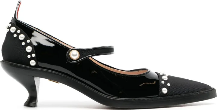 Thom John 70mm pearl-detail pumps