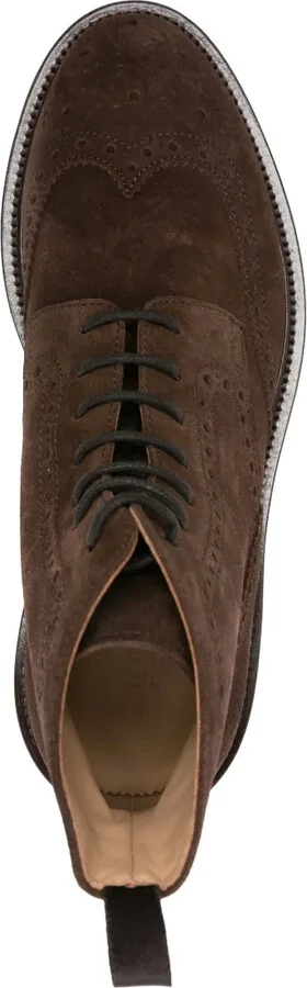 Thomas lace-up suede boots - Image 4