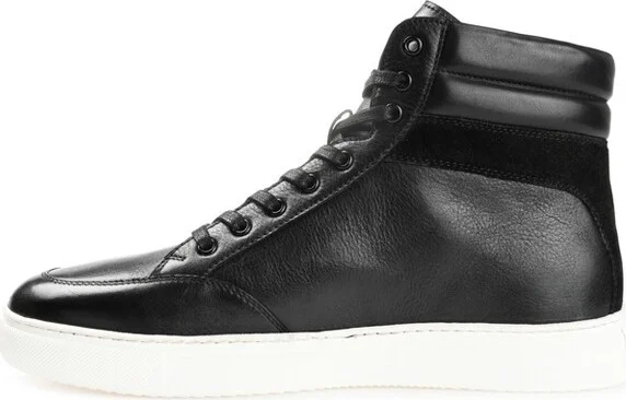 Thomas & Vine Clarkson High Top Sneaker White - Image 3