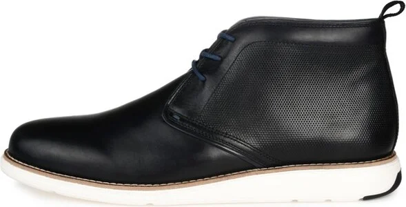 Thomas & Vine Cutler Embossed Chukka Boot Black - Image 2