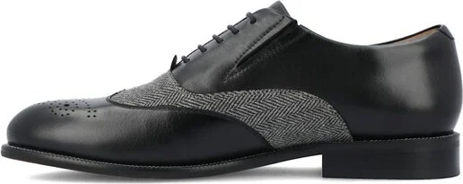Thomas & Vine Denzell Wingtip Oxford Black - Image 2