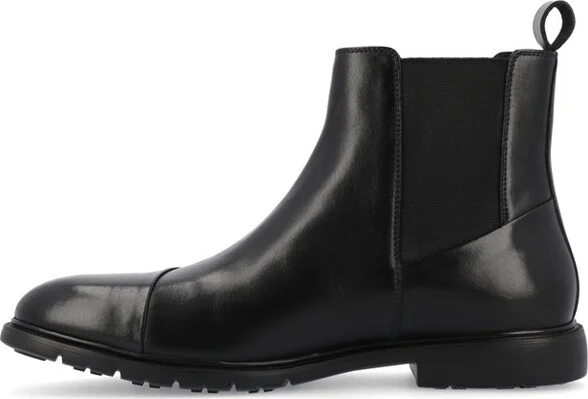 Thomas & Vine Hanford Plain Toe Chelsea Boot, Bordeaux - Image 3